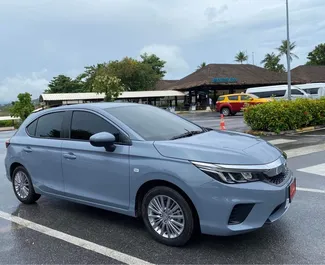 Honda City 2022 car hire in Thailand, featuring ✓ Petrol fuel and 122 horsepower ➤ Starting from 800 THB per day.