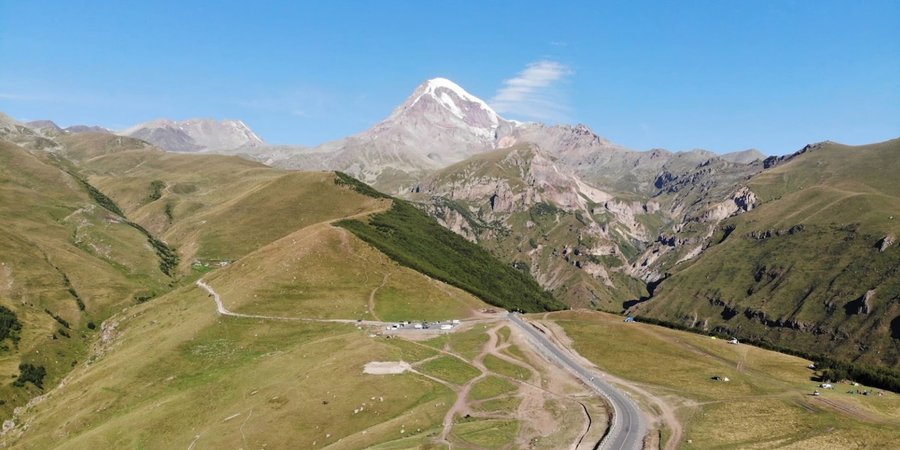 Kazbegi and the Georgian Military Highway