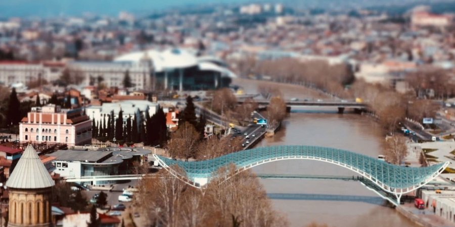 Мост мира в Тбилиси