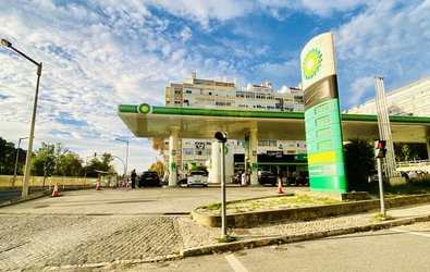 Exploring the BP petrol station situated in Portugal