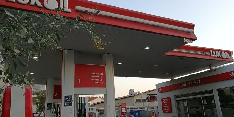 Gas station in Cyprus