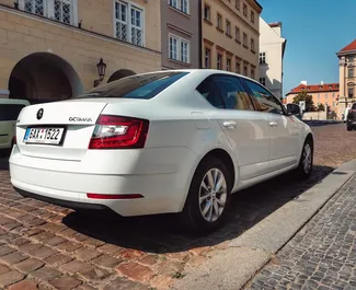 Skoda Octavia 2018 car hire in Czechia, featuring ✓ Diesel fuel and 116 horsepower ➤ Starting from 33 EUR per day.