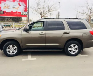 Toyota Sequoia Ii 2012 car hire in Georgia, featuring ✓ Petrol fuel and 310 horsepower ➤ Starting from 220 GEL per day.