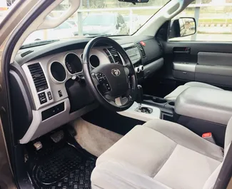 Interior of Toyota Sequoia Ii for hire in Georgia. A Great 5-seater car with a Automatic transmission.