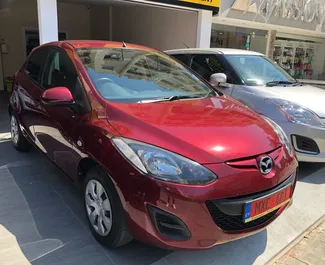 Front view of a rental Mazda Demio in Limassol, Cyprus ✓ Car #351. ✓ Automatic TM ✓ 0 reviews.