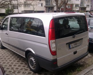Rent a Mercedes-Benz Vito in Burgas Bulgaria
