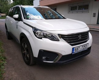 Peugeot 5008, Diesel car hire in Czechia