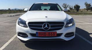 Rent a Mercedes-Benz C Class in Larnaca Cyprus