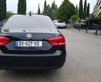 Volkswagen Passat 2014 car hire in Georgia, featuring ✓ Petrol fuel and 170 horsepower ➤ Starting from 110 GEL per day.
