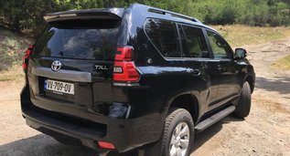 Rent a Toyota Prado 150 in Tbilisi Georgia