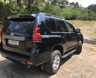 Toyota Land Cruiser Prado 2020 car hire in Georgia, featuring ✓ Diesel fuel and 190 horsepower ➤ Starting from 330 GEL per day.
