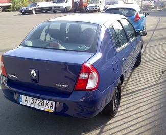 Прокат машины Renault Symbol №398 (Механика) в Бургасе, с двигателем 1,4л. Бензин ➤ Напрямую от Златомир в Болгарии.