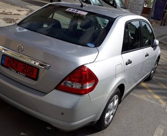 Nissan Tiida, Petrol car hire in Cyprus