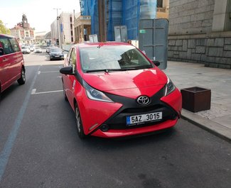 Rent a Toyota Aygo in Prague Czechia