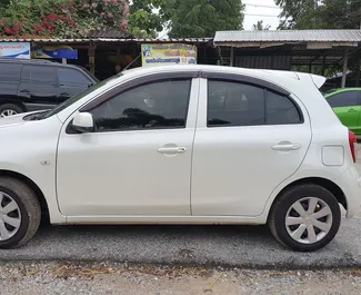 Car Hire Nissan March #800 Automatic in Pattaya, equipped with 1.2L engine ➤ From Viacheslav in Thailand.