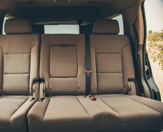 Chevrolet Tahoe rental. Premium, Luxury, SUV Car for Renting in the UAE ✓ Deposit of 3000 AED ✓ TPL, CDW, Passengers insurance options.