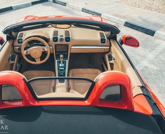 Porsche 981 Boxster, 2016 rental car in UAE
