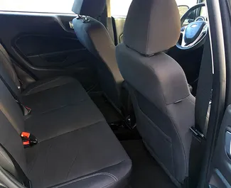 Interior of Ford Fiesta for hire in Georgia. A Great 5-seater car with a Automatic transmission.