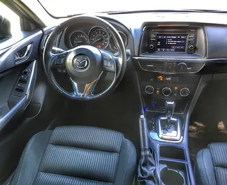Mazda 6 2015 available for rent in Tbilisi, with unlimited mileage limit.