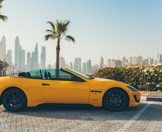 Maserati Grancabrio Sport, Petrol car hire in UAE