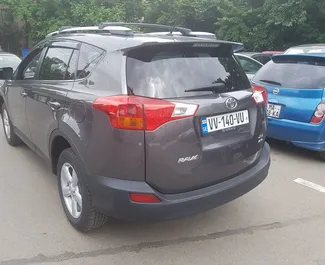 Front view of a rental Toyota Rav4 in Tbilisi, Georgia ✓ Car #375. ✓ Automatic TM ✓ 9 reviews.