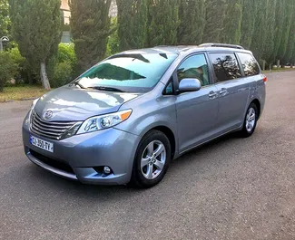 Car Hire Toyota Sienna #668 Automatic in Tbilisi, equipped with 3.5L engine ➤ From Elena in Georgia.