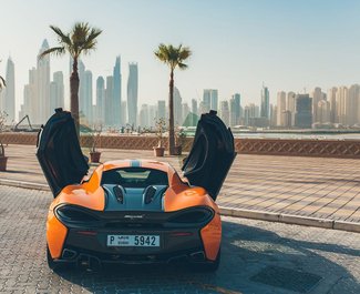 Rent a McLaren 570s Coupe in Dubai UAE