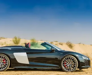 Car Hire Audi R8 #810 Automatic in Dubai, equipped with 5.2L engine ➤ From Adam in the UAE.
