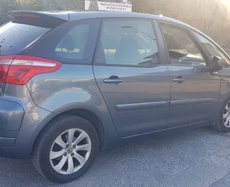 Citroen C4 Picasso 2009 car hire in Montenegro, featuring ✓ Diesel fuel and 110 horsepower ➤ Starting from 19 EUR per day.