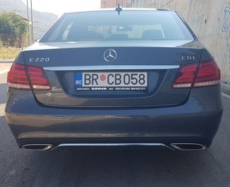 Mercedes-Benz E220, 2016 rental car in Montenegro