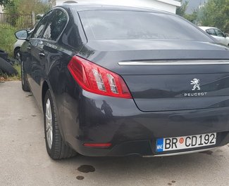 Peugeot 508, Automatic for rent in  Bar