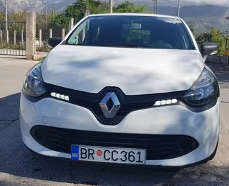 Renault Clio 4 2014 car hire in Montenegro, featuring ✓ Diesel fuel and 75 horsepower ➤ Starting from 24 EUR per day.