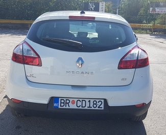 Renault Megane, Diesel car hire in Montenegro