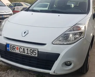Renault Clio 3 2013 car hire in Montenegro, featuring ✓ Diesel fuel and 75 horsepower ➤ Starting from 19 EUR per day.