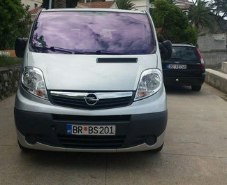 Rent a Opel Vivaro in Bar Montenegro