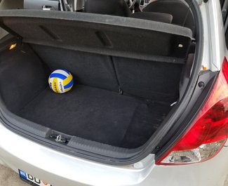 Hyundai i20, 2015 rental car in Montenegro