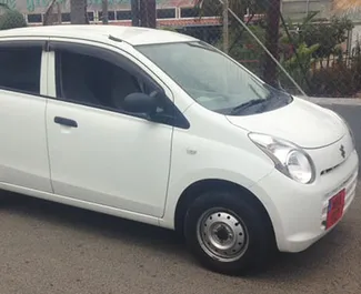 Front view of a rental Suzuki Alto in Limassol, Cyprus ✓ Car #359. ✓ Automatic TM ✓ 0 reviews.