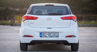 Cheap Hyundai i20, 1.2 litres for rent in  Montenegro