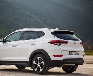 Hyundai Tucson 2016 car hire in Montenegro, featuring ✓ Petrol fuel and 177 horsepower ➤ Starting from 43 EUR per day.