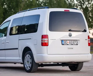 Volkswagen Caddy Maxi rental. Comfort, Minivan Car for Renting in Montenegro ✓ Deposit of 100 EUR ✓ TPL, CDW, SCDW, FDW, Passengers, Theft, Abroad insurance options.
