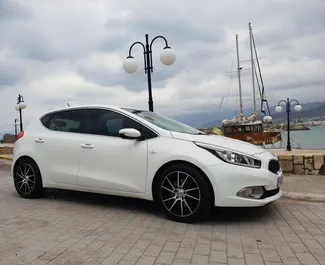 Kia Ceed 2017 car hire in Greece, featuring ✓ Diesel fuel and 95 horsepower ➤ Starting from 85 EUR per day.