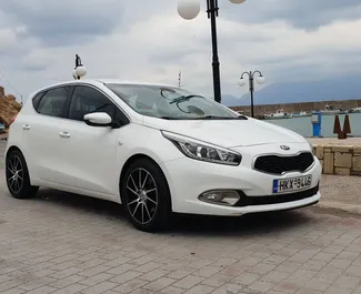 Car Hire Kia Ceed #1089 Manual in Crete, equipped with 1.6L engine ➤ From Maria in Greece.