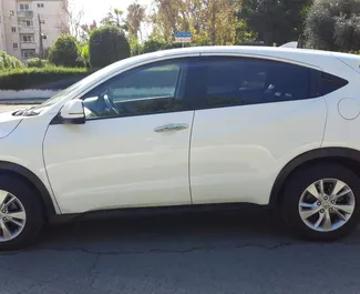 Honda HR-V 2018 car hire in Cyprus, featuring ✓ Petrol fuel and 130 horsepower ➤ Starting from 47 EUR per day.