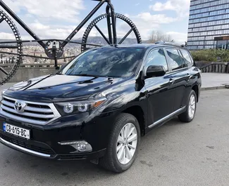 Car Hire Toyota Highlander #1221 Automatic in Tbilisi, equipped with 3.5L engine ➤ From Giorgi in Georgia.