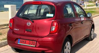 Rent a Nissan Micra in Paphos Cyprus