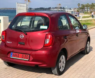 Car Hire Nissan Micra #1218 Automatic in Paphos, equipped with 1.3L engine ➤ From Metodi in Cyprus.