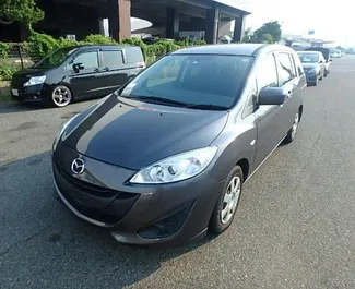 Front view of a rental Mazda Premacy in Paphos, Cyprus ✓ Car #1217. ✓ Automatic TM ✓ 0 reviews.