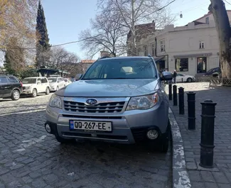 Прокат машины Subaru Forester №1237 (Автомат) в Тбилиси, с двигателем 2,5л. Бензин ➤ Напрямую от Тамуна в Грузии.