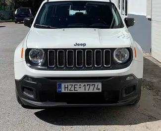 Car Hire Jeep Renegade #1263 Automatic in Crete, equipped with 1.6L engine ➤ From Michail in Greece.