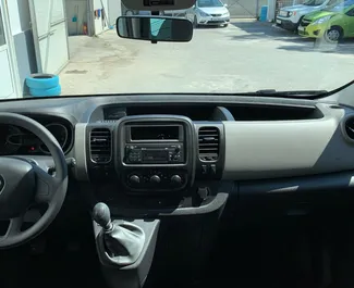 Renault Trafic 2017 available for rent in Crete, with unlimited mileage limit.